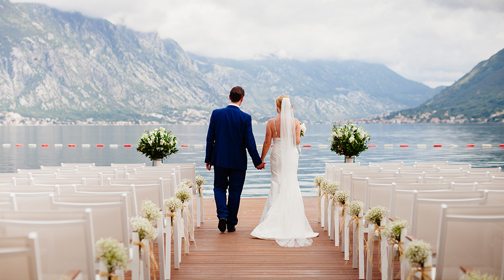 Lake Wedding Ceremony